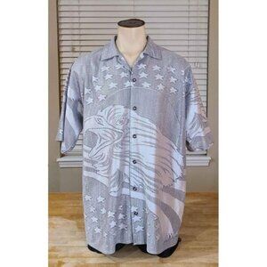 Trust Couture Collection Stretch Button Shirt Mens XXL
